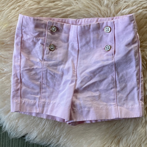 Janie and Jack Light Pink preppy toddler girl shorts 2t - Picture 2 of 6